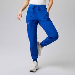 Damenhose Sportsline 703 SlimFit von EXNER / Farbe: royal blau / 96% Polyester 4% Spandex 170gm2 - | MEIN-KASACK.de | ka