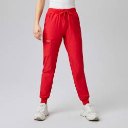 Damenhose Sportsline 703 SlimFit von EXNER / Farbe: rot / 96% Polyester 4% Spandex 170gm2 - | MEIN-KASACK.de | kasack | 