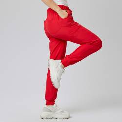 Damenhose Sportsline 703 SlimFit von EXNER / Farbe: rot / 96% Polyester 4% Spandex 170gm2 - | MEIN-KASACK.de | kasack | 