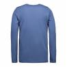 RESTPOSTEN: Interlock Herren T-Shirt | Langarm| 0518 von ID / Farbe: indigo / 100% BAUMWOLLE - | MEIN-KASACK.de | kasack