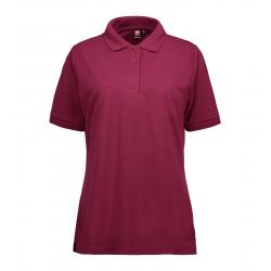 ARBEITS-POLO-SHIRT DAMEN | PRO Wear 321 von ID / Farbe: bordeaux / 50% BAUMWOLLE 50% POLYESTER - | MEIN-KASACK.de | kasa