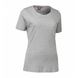 RESTPOSTEN: Interlock Damen T-Shirt | Rund-Ausschnitt | 508 von ID / Farbe: grau - | MEIN-KASACK.de | kasack | kasacks |