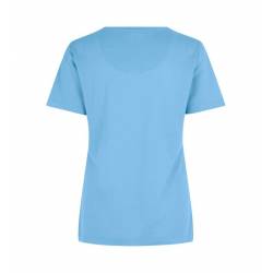 RESTPOSTEN: TENCEL - Damen T-Shirt |529 von ID / Farbe: Hellblau - | MEIN-KASACK.de | kasack | kasacks | kassak | berufs