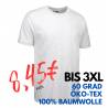 ARBEITS-T-SHIRT (Unisex - Herren - Damen) | 500 von ID / Farbe: hellgrau / 100% BAUMWOLLE - | MEIN-KASACK.de | kasack | 