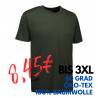 ARBEITS-T-SHIRT (Unisex - Herren - Damen) | 500 von ID / Farbe: flaschengrün / 100% BAUMWOLLE - | MEIN-KASACK.de | kasac