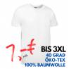 ARBEITS-T-SHIRT HERREN | YES 2000 von ID / Farbe: weiß / 100% BAUMWOLLE - | MEIN-KASACK.de | kasack | kasacks | kassak |