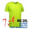 ARBEITS-T-SHIRT HERREN | YES 2000 von ID / Farbe: lime / 100% BAUMWOLLE - | MEIN-KASACK.de | kasack | kasacks | kassak |