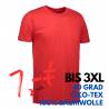 ARBEITS-T-SHIRT HERREN | YES 2000 von ID / Farbe: rot  / 100% BAUMWOLLE - | MEIN-KASACK.de | kasack | kasacks | kassak |