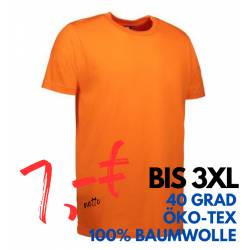 ARBEITS-T-SHIRT HERREN | YES 2000 von ID / Farbe: orange / 100% BAUMWOLLE - | MEIN-KASACK.de | kasack | kasacks | kassak