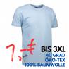 ARBEITS-T-SHIRT HERREN | YES 2000 von ID / Farbe: hellblau / 100% BAUMWOLLE - | MEIN-KASACK.de | kasack | kasacks | kass