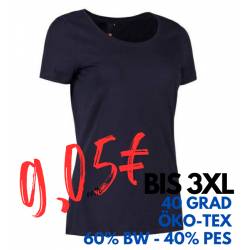 ARBEITS-T-SHIRT DAMEN | CORE O-Neck Tee 541 von ID / Farbe: navy / 60% BAUMWOLLE 40% POLYESTER - | MEIN-KASACK.de | kasa