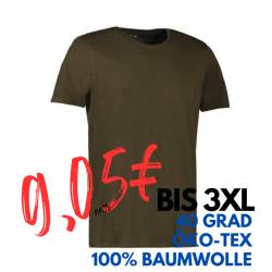 ARBEITS-T-SHIRT HERREN | CORE O-Neck Tee 540 von ID / Farbe: oliv / 100% BAUMWOLLE - | MEIN-KASACK.de | kasack | kasacks