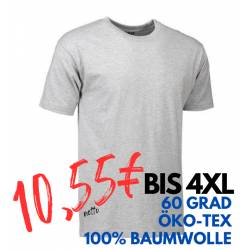 ARBEITS-T-SHIRT HERREN | T-TIME 510 von ID / Farbe: grau / 100% BAUMWOLLE - | MEIN-KASACK.de | kasack | kasacks | kassak