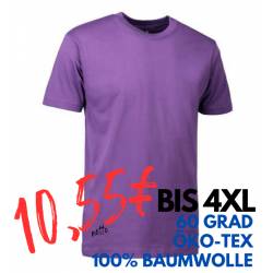 ARBEITS-T-SHIRT HERREN | T-TIME 510 von ID / Farbe: lila / 100% BAUMWOLLE - | MEIN-KASACK.de | kasack | kasacks | kassak