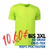 ARBEITS-T-SHIRT HERREN | YES Active 2030 von ID / Farbe: lime / 100% POLYESTER - | MEIN-KASACK.de | kasack | kasacks | k