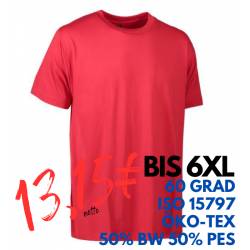 ARBEITS-T-SHIRT HERREN | PRO Wear light 310 von ID / Farbe: rot / 50% BAUMWOLLE 50% POLYESTER - | MEIN-KASACK.de | kasac