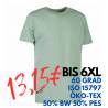 ARBEITS-T-SHIRT HERREN | PRO Wear light 310 von ID / Farbe: stovet gron / 50% BAUMWOLLE 50% POLYESTER - | MEIN-KASACK.de