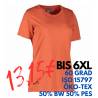 ARBEITS-T-SHIRT DAMEN | PRO Wear 317 von ID / Farbe: coral / 50% BAUMWOLLE 50% POLYESTER - | MEIN-KASACK.de | kasack | k