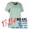 ARBEITS-T-SHIRT DAMEN | PRO Wear 317 von ID / Farbe: stovet gron / 50% BAUMWOLLE 50% POLYESTER - | MEIN-KASACK.de | kasa