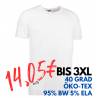 ARBEITS-T-SHIRT HERREN | Stretch Komfort 594 von ID / Farbe: weiß / 95% BAUMWOLLE 5% ELASTHAN - | MEIN-KASACK.de | kasac