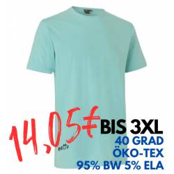 ARBEITS-T-SHIRT HERREN | Stretch Komfort 594 von ID / Farbe: Alt-aqua / 95% BAUMWOLLE 5% ELASTHAN - | MEIN-KASACK.de | k