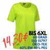 ARBEITS-T-SHIRT DAMEN | PRO Wear 312 von ID / Farbe: lime / 60% BAUMWOLLE 40% POLYESTER - | MEIN-KASACK.de | kasack | ka