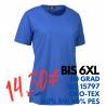 ARBEITS-T-SHIRT DAMEN | PRO Wear 312 von ID / Farbe: azur / 60% BAUMWOLLE 40% POLYESTER - | MEIN-KASACK.de | kasack | ka