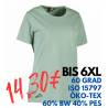 ARBEITS-T-SHIRT DAMEN | PRO Wear 312 von ID / Farbe: stovet gron / 60% BAUMWOLLE 40% POLYESTER - | MEIN-KASACK.de | kasa