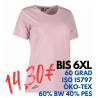 ARBEITS-T-SHIRT DAMEN | PRO Wear 312 von ID / Farbe: stovet rosa / 60% BAUMWOLLE 40% POLYESTER - | MEIN-KASACK.de | kasa