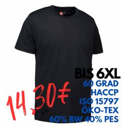 ARBEITS-T-SHIRT HERREN | PRO Wear 300 von ID / Farbe: schwarz / 60% BAUMWOLLE 40% POLYESTER - | MEIN-KASACK.de | kasack 