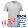 ARBEITS-T-SHIRT HERREN | PRO Wear 300 von ID / Farbe: grau / 60% BAUMWOLLE 40% POLYESTER - | MEIN-KASACK.de | kasack | k