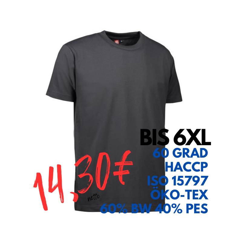 ARBEITS-T-SHIRT HERREN | PRO Wear 300 von ID / Farbe: koks / 60% BAUMWOLLE 40% POLYESTER | MEIN-KASACK.de - KASACK - KASACKS