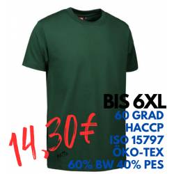 ARBEITS-T-SHIRT HERREN | PRO Wear 300 von ID / Farbe: flaschengrün / 60% BAUMWOLLE 40% POLYESTER - | MEIN-KASACK.de | ka