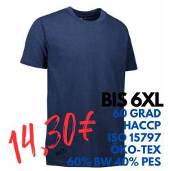 ARBEITS-T-SHIRT HERREN | PRO Wear 300 von ID / Farbe: blau / 60% BAUMWOLLE 40% POLYESTER - | MEIN-KASACK.de | kasack | k