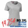 ARBEITS-T-SHIRT DAMEN | Interlock 508 von ID / Farbe: grau / 100% BAUMWOLLE - | MEIN-KASACK.de | kasack | kasacks | kass