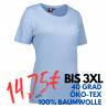 ARBEITS-T-SHIRT DAMEN | Interlock 508 von ID / Farbe: hellblau / 100% BAUMWOLLE - | MEIN-KASACK.de | kasack | kasacks | 