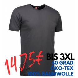 ARBEITS-T-SHIRT HERREN | Interlock 517 von ID / Farbe: koks / 100% BAUMWOLLE - | MEIN-KASACK.de | kasack | kasacks | kas