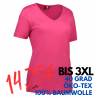 ARBEITS-T-SHIRT DAMEN | Interlock 506 von ID / Farbe: pink / 100% BAUMWOLLE - | MEIN-KASACK.de | kasack | kasacks | kass