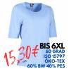 ARBEITS-T-SHIRT DAMEN | PRO Wear 315 von ID / Farbe: hellblau / 60% BAUMWOLLE 40% POLYESTER - | MEIN-KASACK.de | kasack 