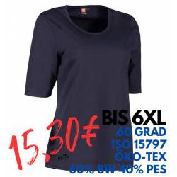 ARBEITS-T-SHIRT DAMEN | PRO Wear 315 von ID / Farbe: navy / 60% BAUMWOLLE 40% POLYESTER - | MEIN-KASACK.de | kasack | ka