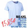 ARBEITS-T-SHIRT HERREN | PRO Wear CARE O-Neck 370 von ID / Farbe: hellblau / 60% BAUMWOLLE 40% POLYESTER - | MEIN-KASACK