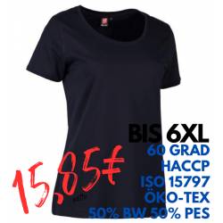 ARBEITS-T-SHIRT DAMEN | PRO Wear CARE O-Neck 371 von ID / Farbe: navy / 60% BAUMWOLLE 40% POLYESTER - | MEIN-KASACK.de |