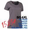 ARBEITS-T-SHIRT DAMEN | PRO Wear CARE O-Neck 371 von ID / Farbe: grau / 60% BAUMWOLLE 40% POLYESTER - | MEIN-KASACK.de |