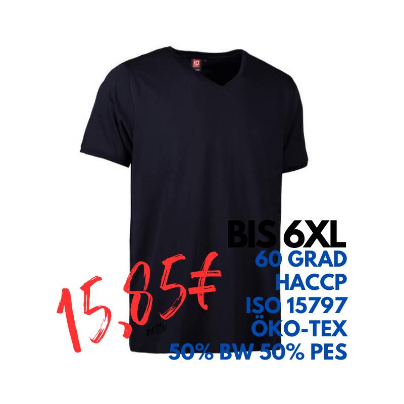 ARBEITS-T-SHIRT HERREN | PRO Wear CARE 372 von ID / Farbe: navy / 60% BAUMWOLLE 40% POLYESTER | MEIN-KASACK.de - KASACK - KASACKS