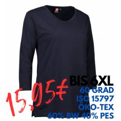 ARBEITS-T-SHIRT DAMEN | PRO Wear 313 von ID / Farbe: navy / 60% BAUMWOLLE 40% POLYESTER - | MEIN-KASACK.de | kasack | ka