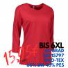 ARBEITS-T-SHIRT DAMEN | PRO Wear 313 von ID / Farbe: rot / 60% BAUMWOLLE 40% POLYESTER - | MEIN-KASACK.de | kasack | kas