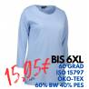 ARBEITS-T-SHIRT DAMEN | PRO Wear 313 von ID / Farbe: hellblau / 60% BAUMWOLLE 40% POLYESTER - | MEIN-KASACK.de | kasack 