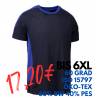 ARBEITS-T-SHIRT HERREN| PRO Wear Kontrast 302 von ID / Farbe: navy / 60% BAUMWOLLE 40% POLYESTER - | MEIN-KASACK.de | ka