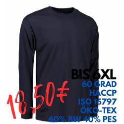 ARBEITS-T-SHIRT HERREN | PRO Wear 311 von ID / Farbe: navy / 60% BAUMWOLLE 40% POLYESTER - | MEIN-KASACK.de | kasack | k