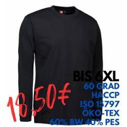 ARBEITS-T-SHIRT HERREN | PRO Wear 311 von ID / Farbe: schwarz / 60% BAUMWOLLE 40% POLYESTER - | MEIN-KASACK.de | kasack 